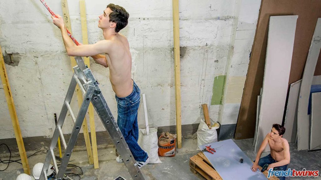 French Twinks - Fucking on the Construction Site